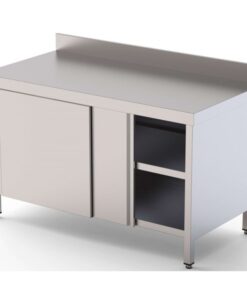 Armarios de trabajo de acero Inox