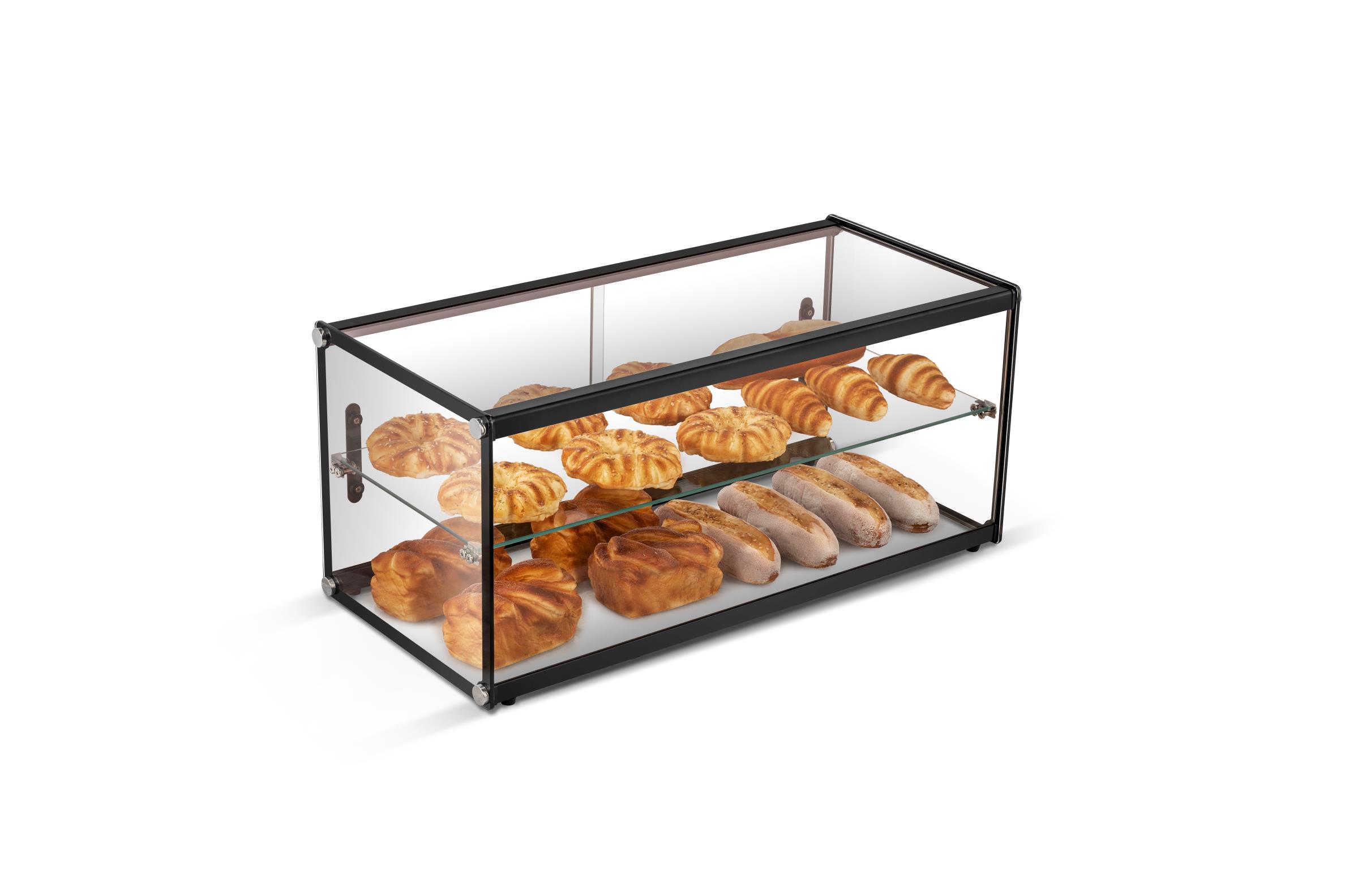 Vitrina Neutra Expositora 2 pisos 850x370x370 mm ZW-90 2 Vitrina Neutra Expositora 2 pisos 850x370x370 mm ZW-90 - Imagen 2