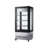 armario congelacion ventilado total 4 caras de cristal con 4 estantes 850×650×1908mm 01