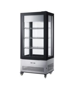 Armario congelacion Ventilado Total 4 Caras de Cristal con 4 estantes 850×650×1908mm 550litros RTD-550L