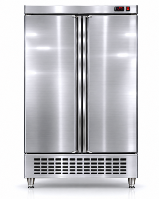 Armario Snack Refrigerado 2 Puertas Fondo 700 de 1210 x730 x2050h mm