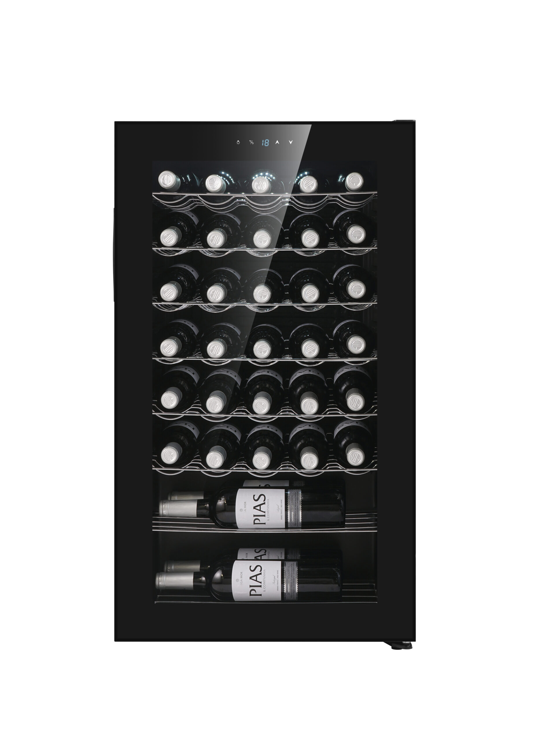 Armario Expositor de Vino 1 Temperatura para 34 botellas JC-100A 2 Armario Expositor de Vino 1 Temperatura para 34 botellas JC-100A - Imagen 2