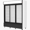 Armario expositor refrigerado 1244 litros 3 puertas corredera de vidrio de 1710 x700 x2023 mm SS-P1500WE-B