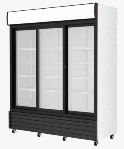 Armario expositor refrigerado 1244 litros 3 puertas corredera de vidrio de 1710 x700 x2023 mm SS-P1500WE-B