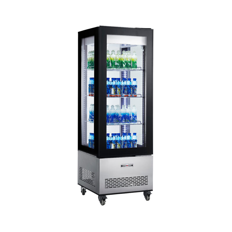 Limpieza efectiva de refrigeradores industriales: guía completa 2 Armario Refrigerado Ventilado Total 4 Caras de Cristal con 3 estantes RT-400L 400litros