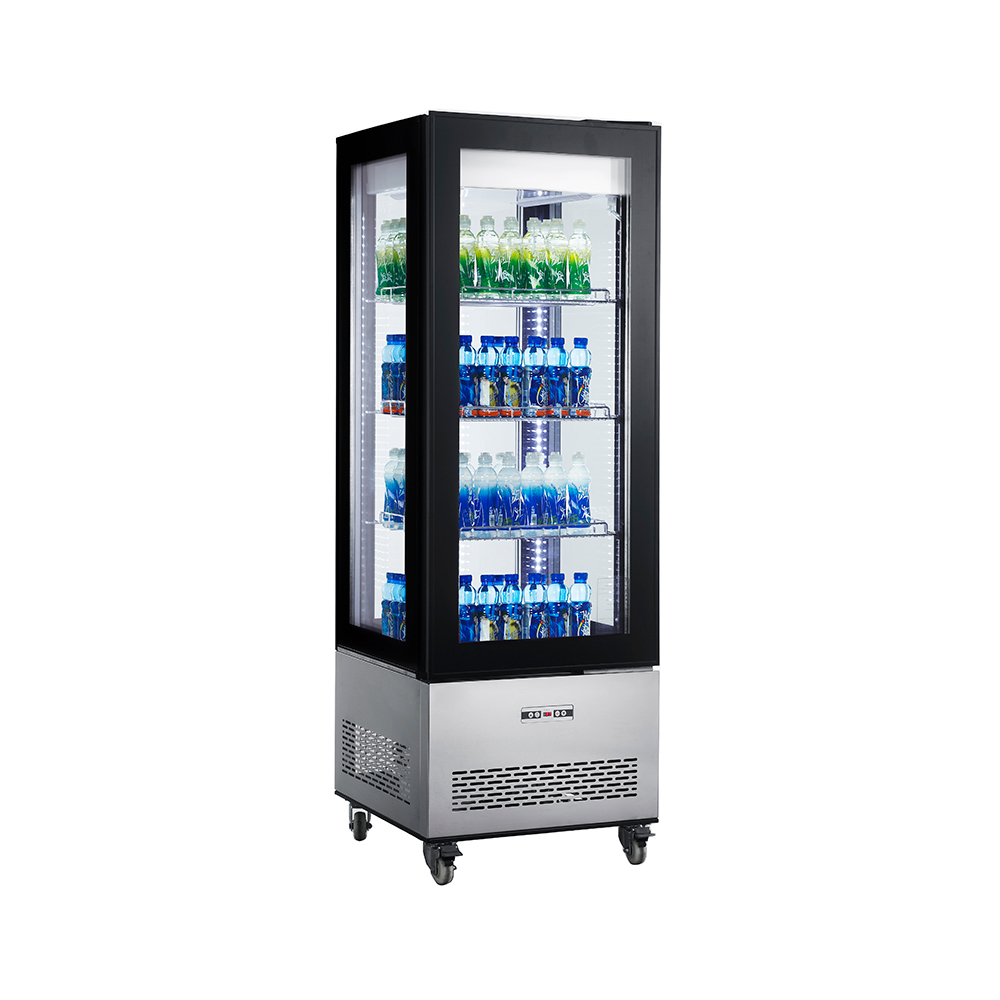 Armario Refrigerado Ventilado Total 4 Caras de Cristal con 3 estantes RT-400L 400litros 1 Armario Refrigerado Ventilado Total 4 Caras de Cristal con 3 estantes RT-400L 400litros