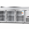 bajos mostrador refrigerado con puertas de vidrio 3 puertas 1800x600x850mm 01