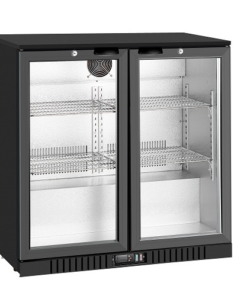 Botellero Expositor Contramostrador 2 puertas de 900 x530 x895 mm 207 Litros LG-208HE