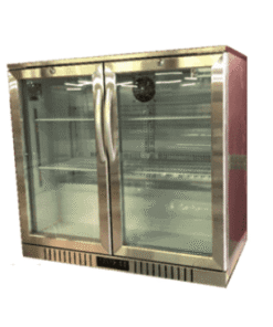 Botellero Expositor Contramostrador 2 puertas de 900 x530 x895 mm 207 Litros LG-208HEA