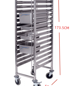 Alternative view of CARRO BANDEJERO DE 380 X550 X1735H MM CARRO15GN1/1