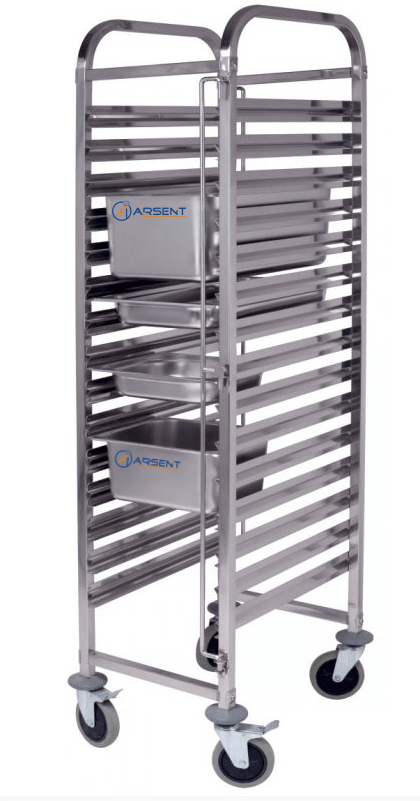 CARRO BANDEJERO DE 380 X550 X1735H MM CARRO15GN1/1 1 CARRO BANDEJERO DE 380 X550 X1735H MM CARRO15GN1/1