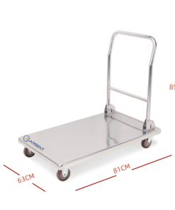 Alternative view of CARRO DE TRANSPORTE DE 900 X600 X900H MM CARROPLATAFORMA