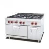 cocina a gas de 6 fuegos con horno gh 997a 01
