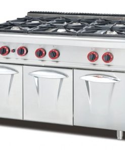 Cocina a gas de 6 fuegos  GH-997