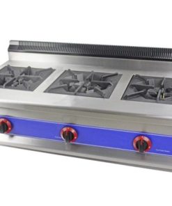 Cocina de encimera con Gas 3 Fuegos GBR-3