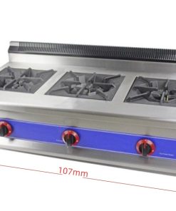 Alternative view of Cocina de encimera con Gas 3 Fuegos GBR-3