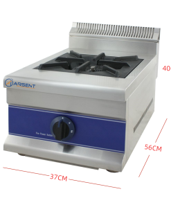 Alternative view of Cocina sobremesa a gas 1 Fuego