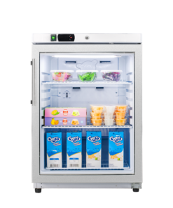 Congelador Pequeño no frost Sin Escarcha con Puerta de Cristal BF200G 600X630X880mm