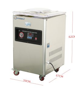 envasadora de vacio profesional 2 barras soldadura 400 mm de 590x670x620mm dz400 01