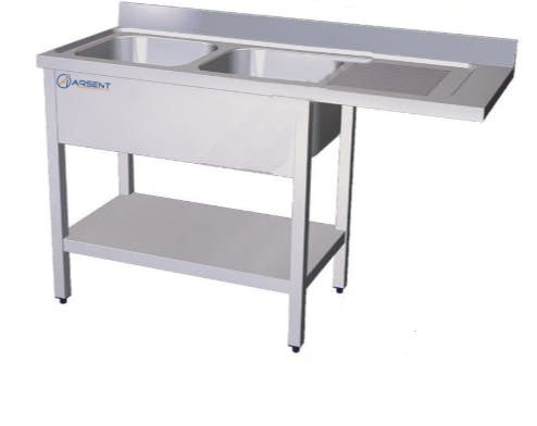 Fregadero para lavavajillas 160 o 180 x 70 cm -dos cubas 1 Fregadero para lavavajillas 160 o 180 x 70 cm -dos cubas