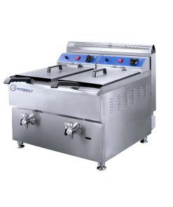 Freidora a gas de 18+18 litros de 630x680x645h mm  GF-182