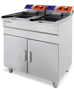 FREIDORA ELÉCTRICA 16+16 LITROS CON MUEBLE WF-162V-C