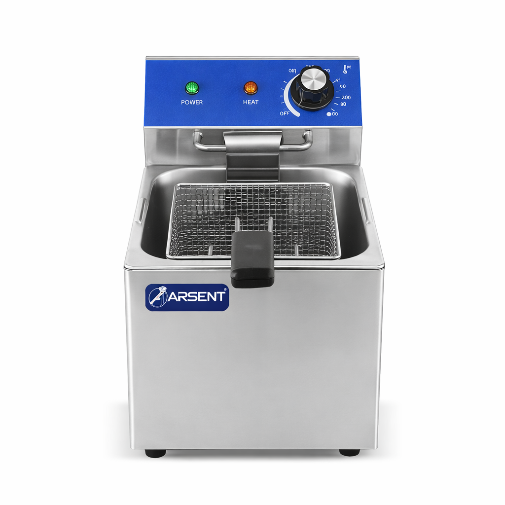 Freidora Electrica 6 Litros Ssin Grifo De 265 X415 X290 MM EF-6L 1 Freidora Electrica 6 Litros Ssin Grifo De 265 X415 X290 MM EF-6L