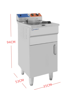 Alternative view of Freidora eléctrica ECO cuerpo WF-161V-C