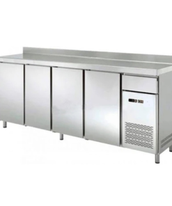 Frente Mostrador Refrigerado 4 puertas de 2542 x600 x1045 mm Con Tolva Para Cafe FMCH-250
