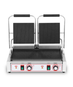 Grill eléctrico 2 tapas ranuradas DG-813C