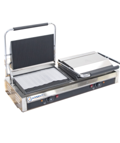 GRILL ELÉCTRICO INDUSTRIAL DOBLE DE 840 X305 X210H MM IEG-813E