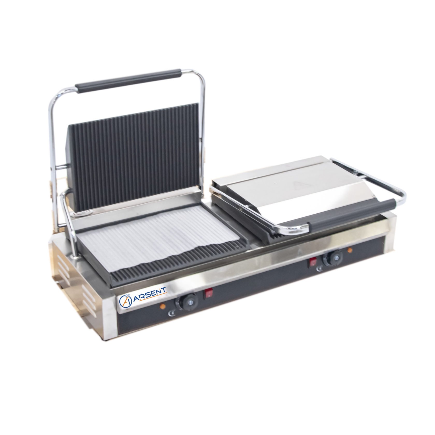 GRILL ELÉCTRICO INDUSTRIAL DOBLE DE 840 X305 X210H MM IEG-813E 1 GRILL ELÉCTRICO INDUSTRIAL DOBLE DE 840 X305 X210H MM IEG-813E