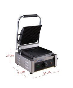 Alternative view of GRILL ELÉCTRICO PROFESIONAL PEQUEÑO DE 310 X370 X210H MM EG-811C