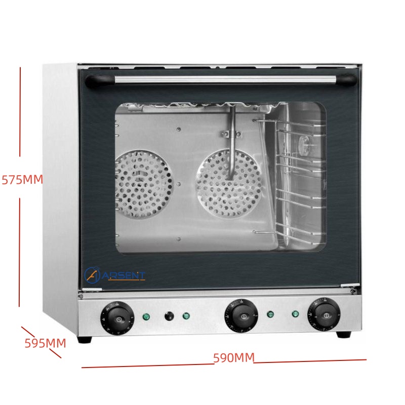 Horno eléctrico de convección con vapor y GRILLHEB-4F 2 Horno eléctrico de convección con vapor y GRILLHEB-4F - Imagen 2