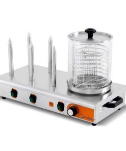 MÁQUINA DE PERRITOS 4 PINCHOS DE 540X290X410H MM PEKIN HDW-4