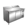 MESA REFRIGERADA GN1/1 2 PUERTAS FONDO 70CM SH2000/800 2 mesa de congelacion vendilado 2 p gn2100bt 04