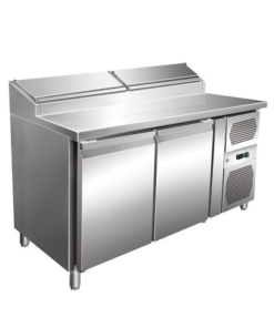MESA REFRIGERADA GN1/1 2 PUERTAS FONDO 70CM SH2000/800
