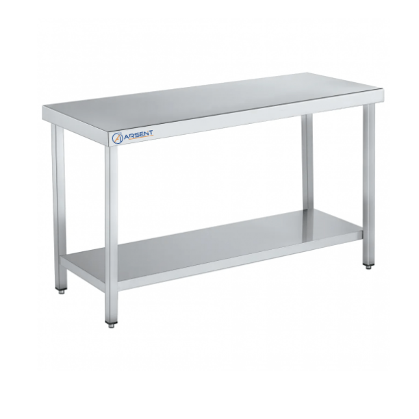 Mesa de trabajo con estante fondo 90 cm - largo de 60 a 200 cm (copia) 1 Mesa de trabajo con estante fondo 90 cm - largo de 60 a 200 cm (copia)