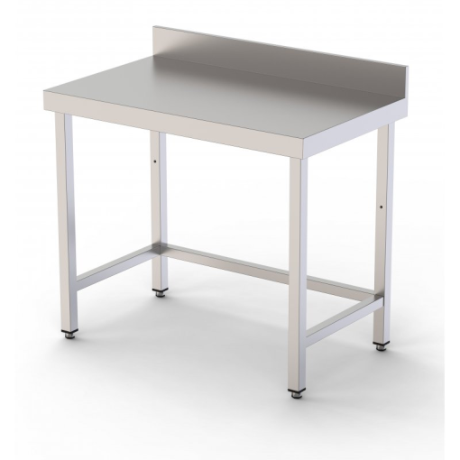 Mesa de Trabajo Acero inoxidable Mural Sin Estante 1800x700x850h mm 1 Mesa de Trabajo Acero inoxidable Mural Sin Estante 1800x700x850h mm