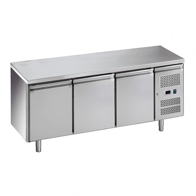 Mesa Congelados Snack Acero Inoxidable 3 Puertas 1795x600x960h mm SNACK3100BT 1 Mesa Congelados Snack Acero Inoxidable 3 Puertas 1795x600x960h mm SNACK3100BT