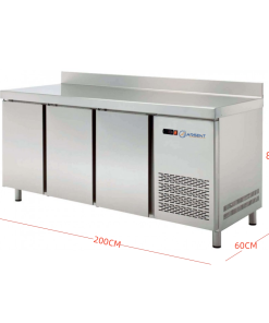 Alternative view of Mesa fría de cocina  con 3p PA3100TN-600