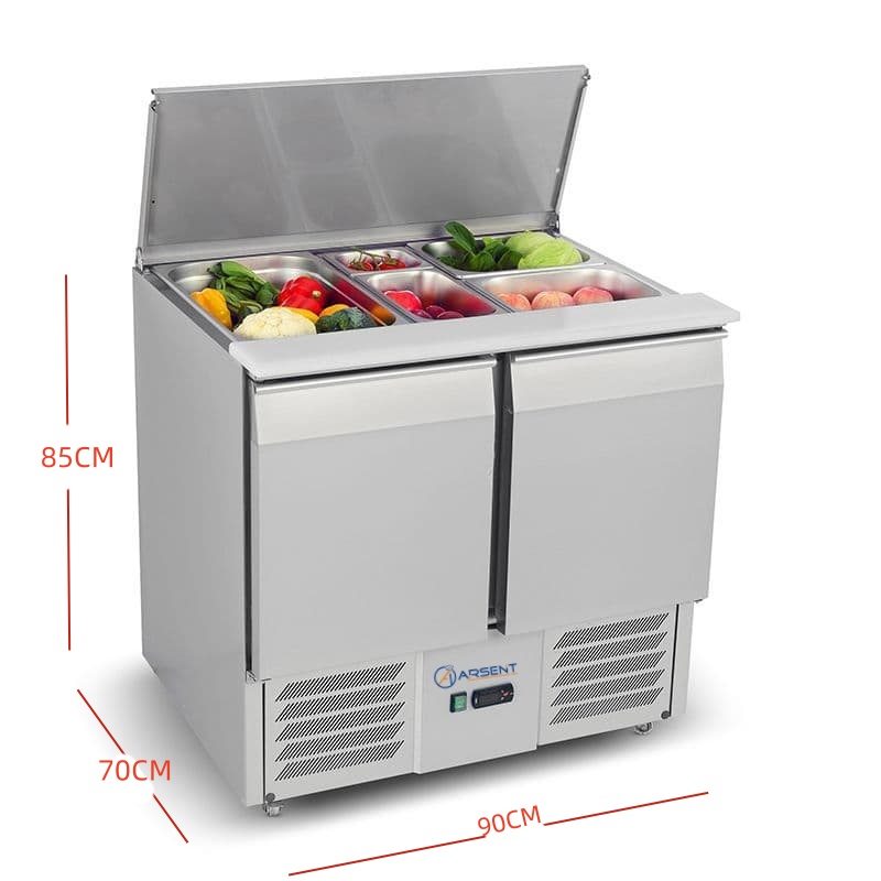 Mesa fría de ensaladas S900 STD 3 Mesa fría de ensaladas S900 STD - Imagen 3