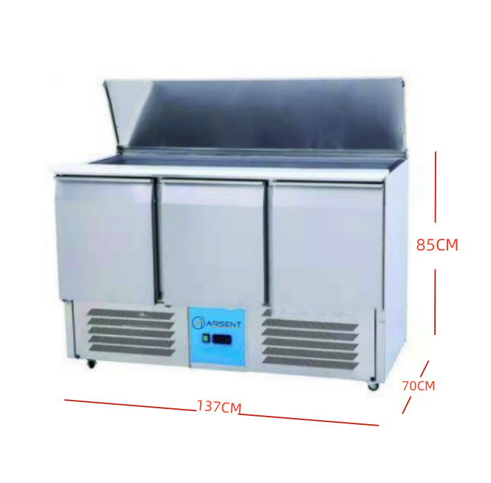 Mesa fría de ensaladas S903 STD 2 Mesa fría de ensaladas S903 STD - Imagen 2