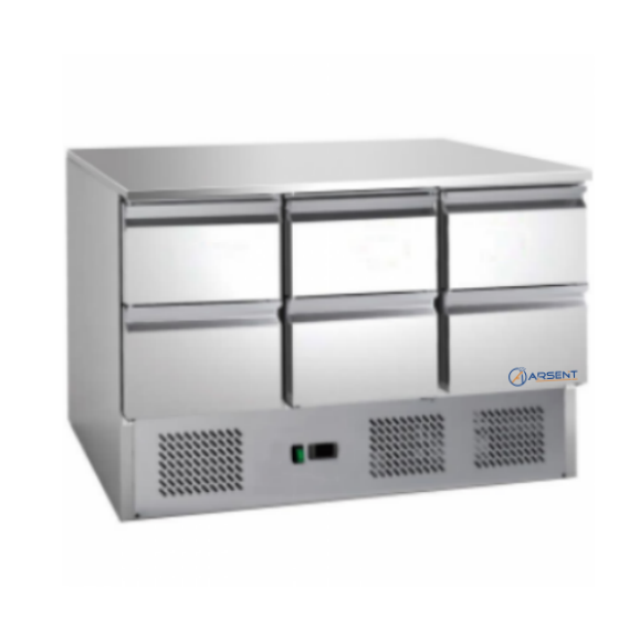 Mesa refrigerada 6 cajones S903-6D 1 Mesa refrigerada 6 cajones S903-6D