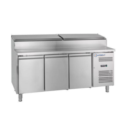MESA REFRIGERADA GN1/1 3 PUERTAS FONDO 70CM 1 MESA REFRIGERADA GN1/1 3 PUERTAS FONDO 70CM