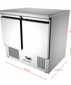 Mesa refrigerada S901 S/S TOP 6 mesa refrigerada s901 ss top 04