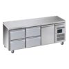 Mesa snack refrigerada 4 cajones + 1 puerta de 1795X700X860MM GN3140TN 2 mesa snack refrigerada 4 cajones 1 puerta de 1795x700x860mm gn3140tn 01