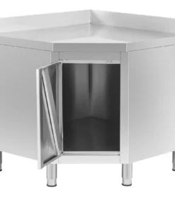 Mueble esquinero de acero inoxidable - antisalpique - 1000x1000x600x850 mm 5 mueble esquinero de acero inoxidable antisalpique 1000x1000x600x850 mm 03