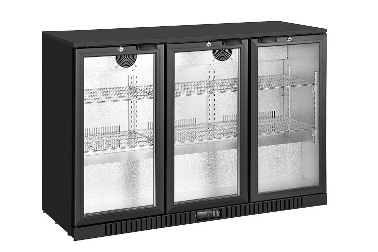 Botellero Expositor Contramostrador 3 puertas 324Litros de 1350 x520 x895 mm LG-330HE 1 Botellero Expositor Contramostrador 3 puertas 324Litros de 1350 x520 x895 mm LG-330HE