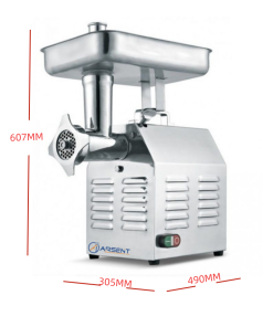 Alternative view of PICADORA DE CARNE BOCA 22” DE 270 X420 X520H MM TC22